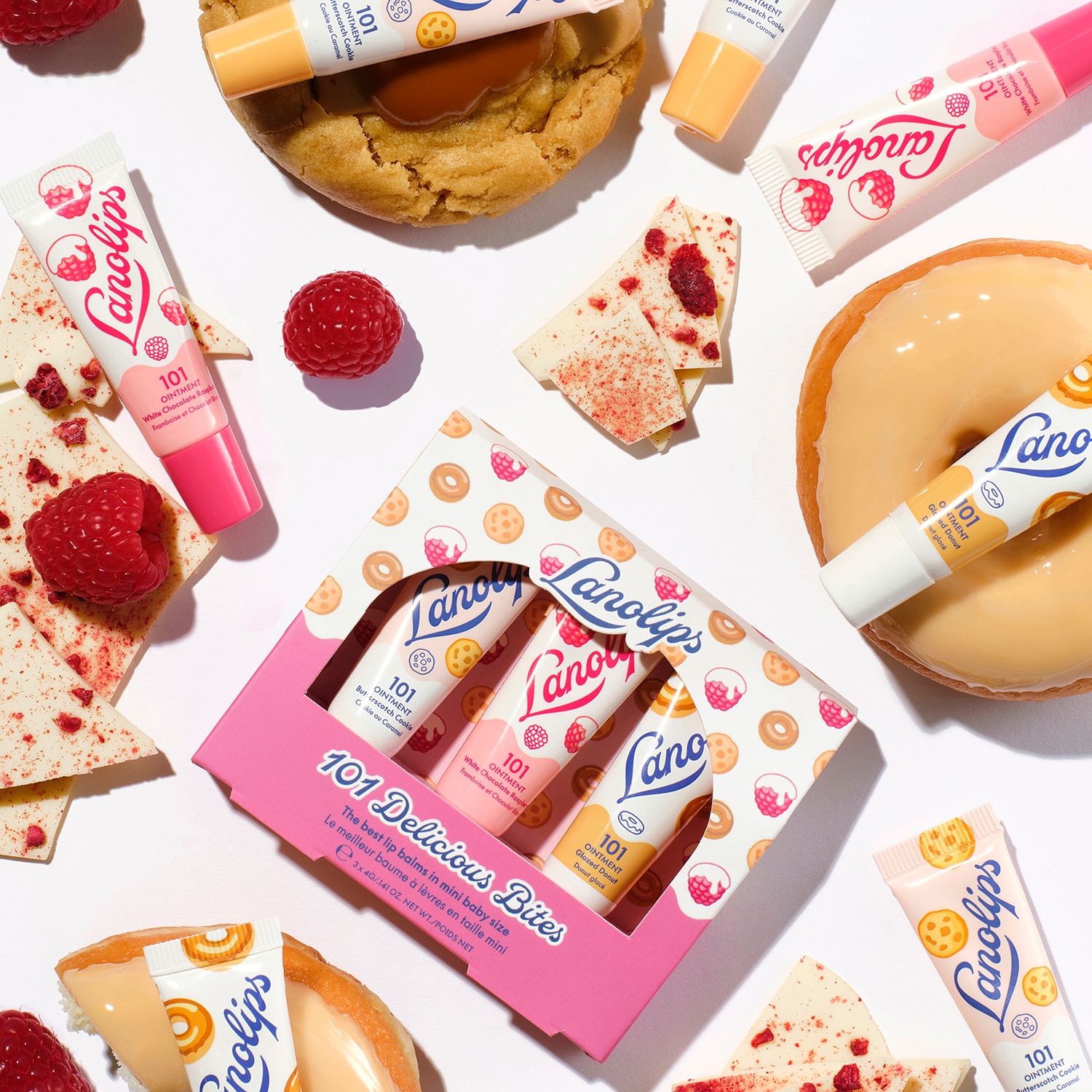 101 Delicious Bites - Mini Boy Dudak Balsamları | LANOLIPS ≡ SEPHORA