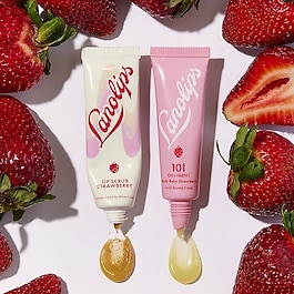Çilekli dudak peelingi ve balsam ritüeli - Dudak Balsamı ve Peelingi