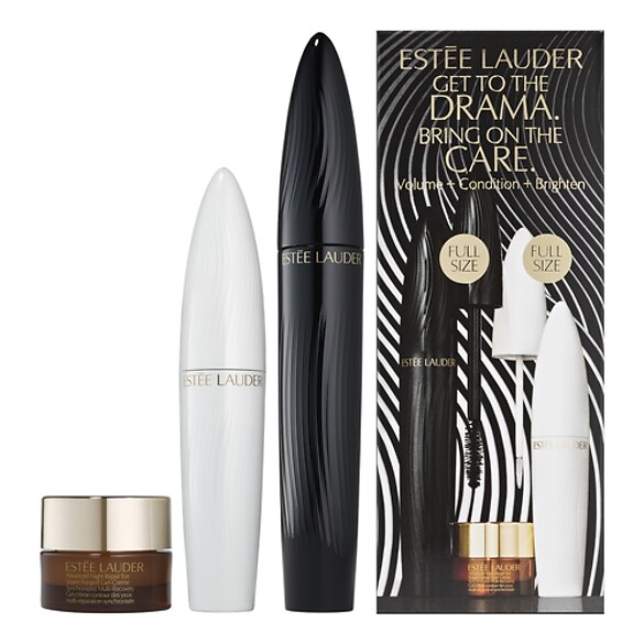 \GET TO THE DRAMA. BRING ON THE CARE Volume + Condition + Brighten \, Estee Lauder