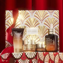 Advanced Night Repair Holiday Skincare Set - The Lift + Glow Routine 