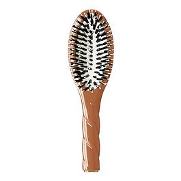 La Petite Brosse N°3 L'indispensable Douceur - Poils de Sanglier et Nylon Boulé