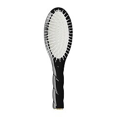 La Petite Brosse N.07 L'INTENSE - La Brosse Démêlante et Stimulante, LA BONNE BROSSE