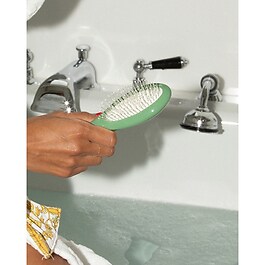 La Petite Brosse N&deg;4 La Massante &ndash; En Nylon Boul&eacute; pour Tous Types de Cheveux