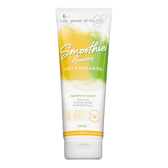 Smoothie Ananas - Leche capilar hidratante y nutritiva, LES SECRETS DE LOLY
