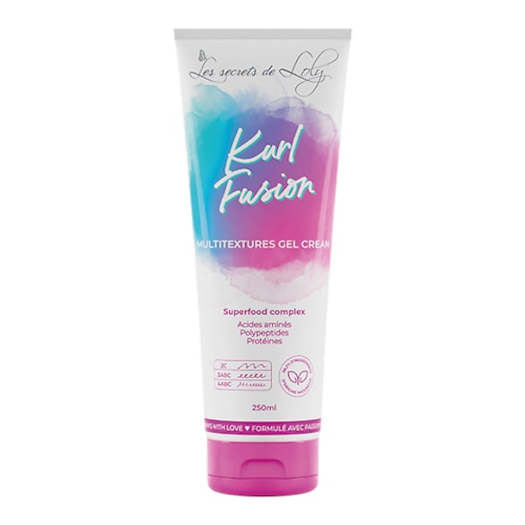 Kurl Fusion - Gel crema para cabello multitexturizado, LES SECRETS DE LOLY