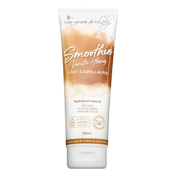 Smoothie Vanille Ylang-Ylang - Leche capilar hidratante y nutritiva, LES SECRETS DE LOLY