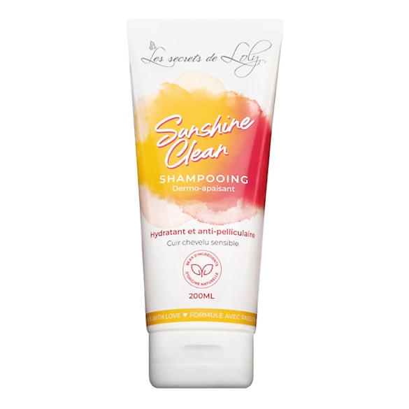 Sunshine Clean - Champú hidratante y anticaspa, LES SECRETS DE LOLY