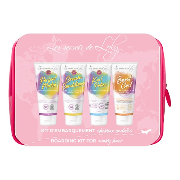Trousse Voyage - Rituel soin cheveux ondulés, LES SECRETS DE LOLY