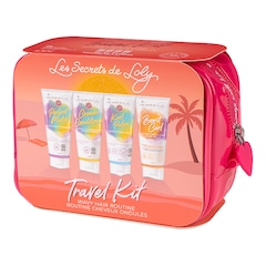 Trousse Voyage - Rituel soin cheveux ondul&eacute;s, LES SECRETS DE LOLY