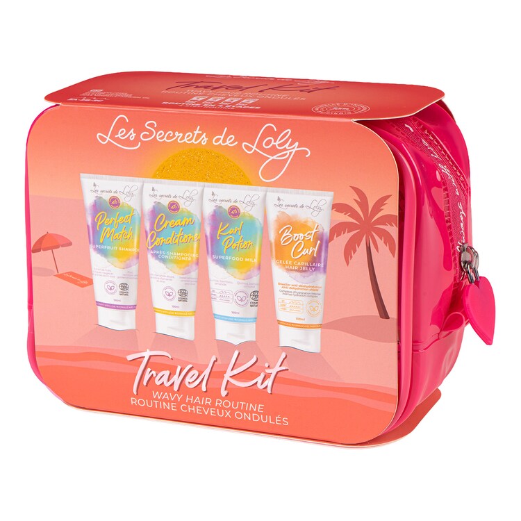 Trousse Voyage - Rituel soin cheveux ondulés