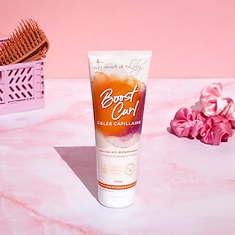 Boost Curl - Soin sans rinçage, Gelée capillaire, bouclier anti-déshydratation