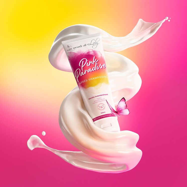 Pink Paradise - Après-shampooing démêlant