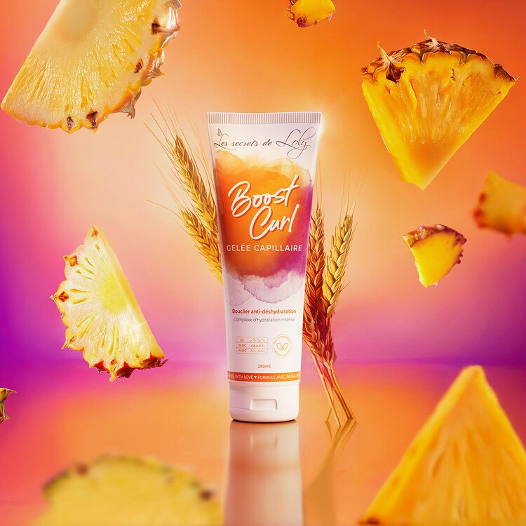 Boost Curl - Gelatina capilar, escudo antideshidratación