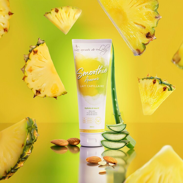 Smoothie Ananas - Leite hidratante e nutritivo para o cabelo
