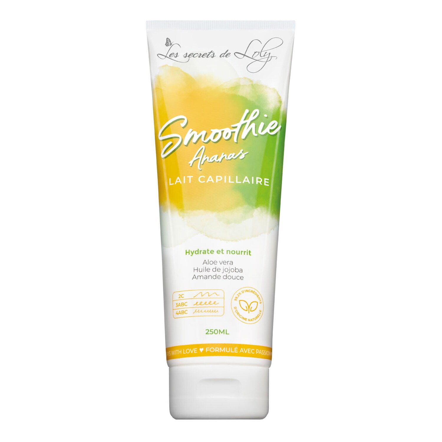 Smoothie Ananas - Leite hidratante e nutritivo para o cabelo