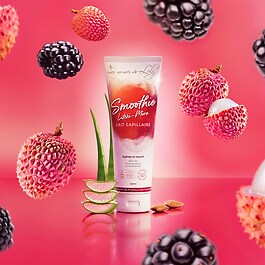 Smoothie Litchi-Mûre - Leche capilar hidratante y nutritiva