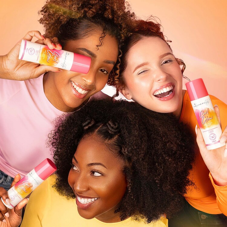 Curl glow - Gel-in-oil sérum de acabado multiprotección