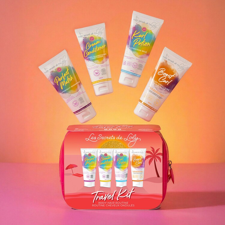 Trousse Voyage - Rituel soin cheveux ondulés