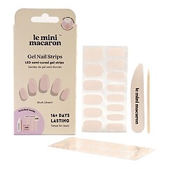 Gel Nail Strips - Vernis Semi-permanent adhésif, LE MINI MACARON