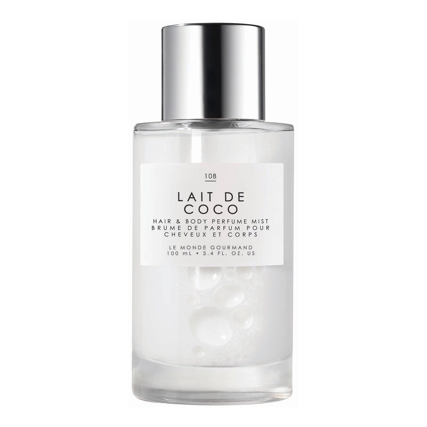 LE MONDE GOURMAND - Lait de Coco - Parfémová mlha na vlasy a tělo