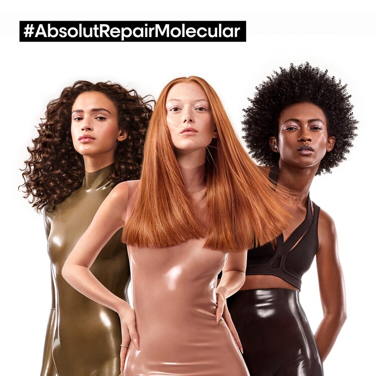 Absolut Repair Molecular - Crema senza risciacquo per capelli danneggiati