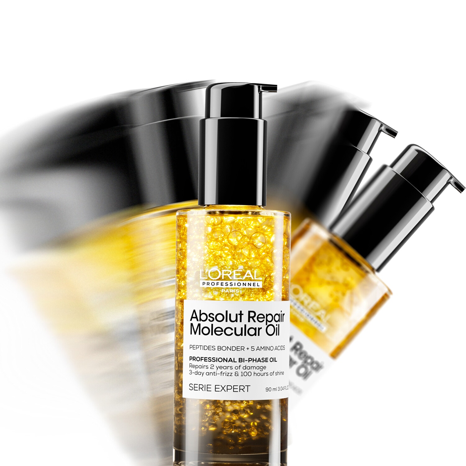 Absolut Repair Molecular - Dwufazowy olejek odbudowujący i L'Oréal ...