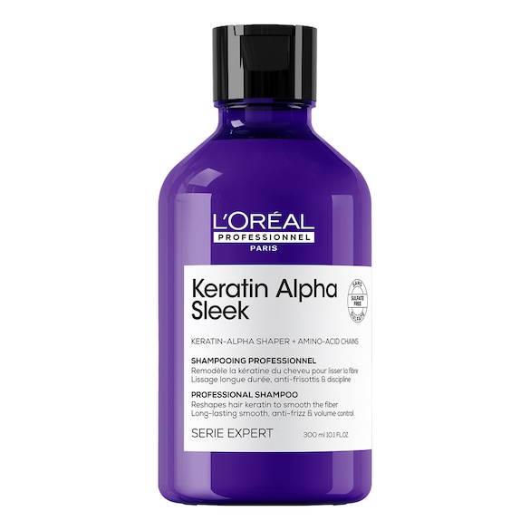 L'oréal Professionnel - Keratin Alpha Sleek - Shampoo - keratin Alpha Sleek Shampoing 300ml - Donna