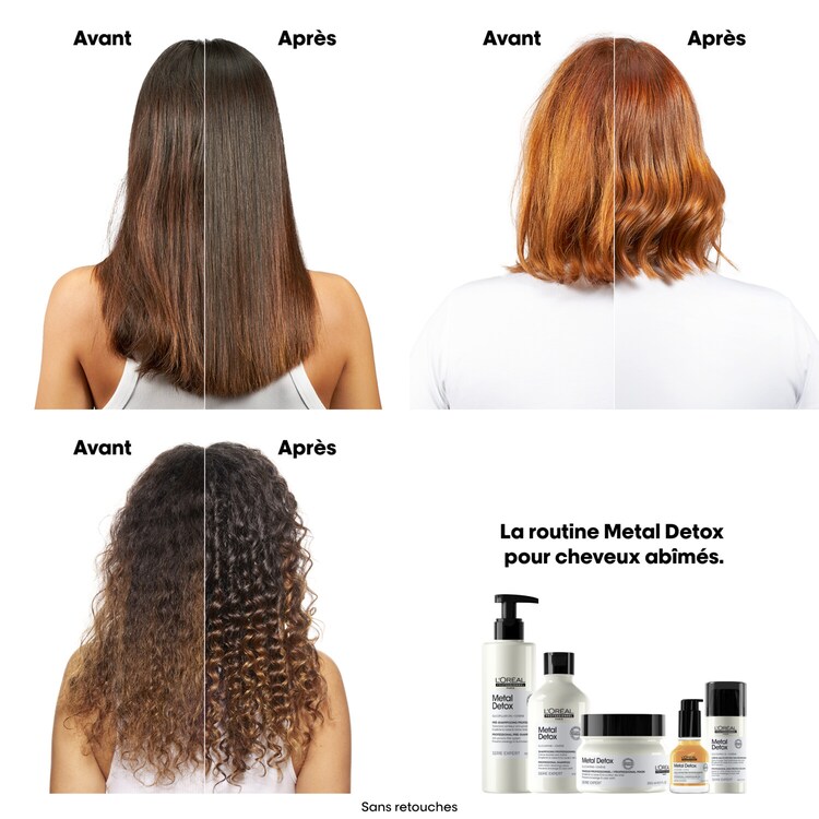 Metal Detox - Maschera per tutti i tipi di capelli