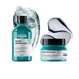 Serie Expert Scalp Advanced - Argile professionnelle shampoing et masque 2-en-1