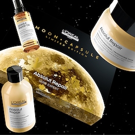 Coffret de No&euml;l Trio Absolut Repair, Serie Expert - Cheveux secs et ab&icirc;m&eacute;s