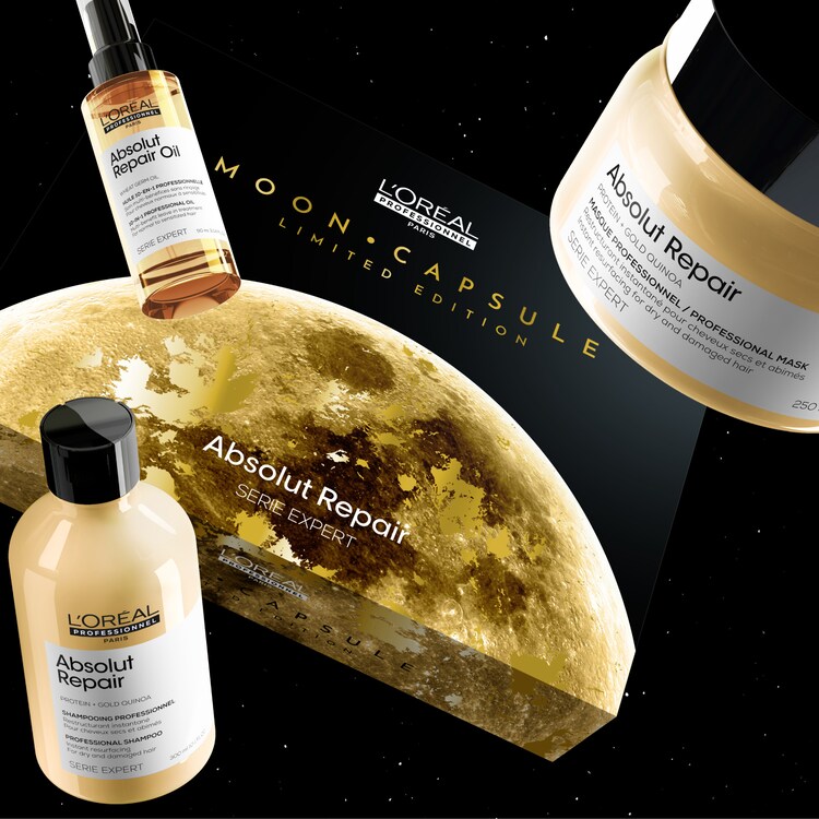 Coffret de Noël Trio Absolut Repair, Serie Expert - Cheveux secs et abîmés