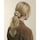 The Midi Scrunchie Beige - jedwabna gumka do włosów