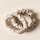 The Mini Scrunchies Beige - jedwabne gumki do włosów