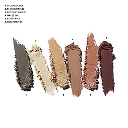 Connect In Colour X6 Eye Shadow - Palette d'ombres à paupières - Intimate Nudes