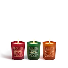 Trio de bougies parfumées - Coffret de bougies