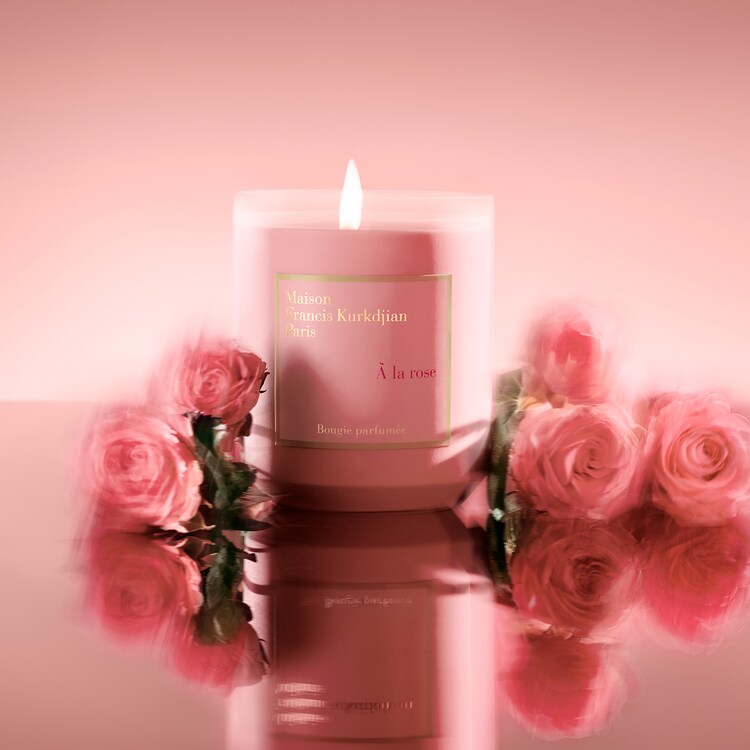 À la rose - Bougie parfumée