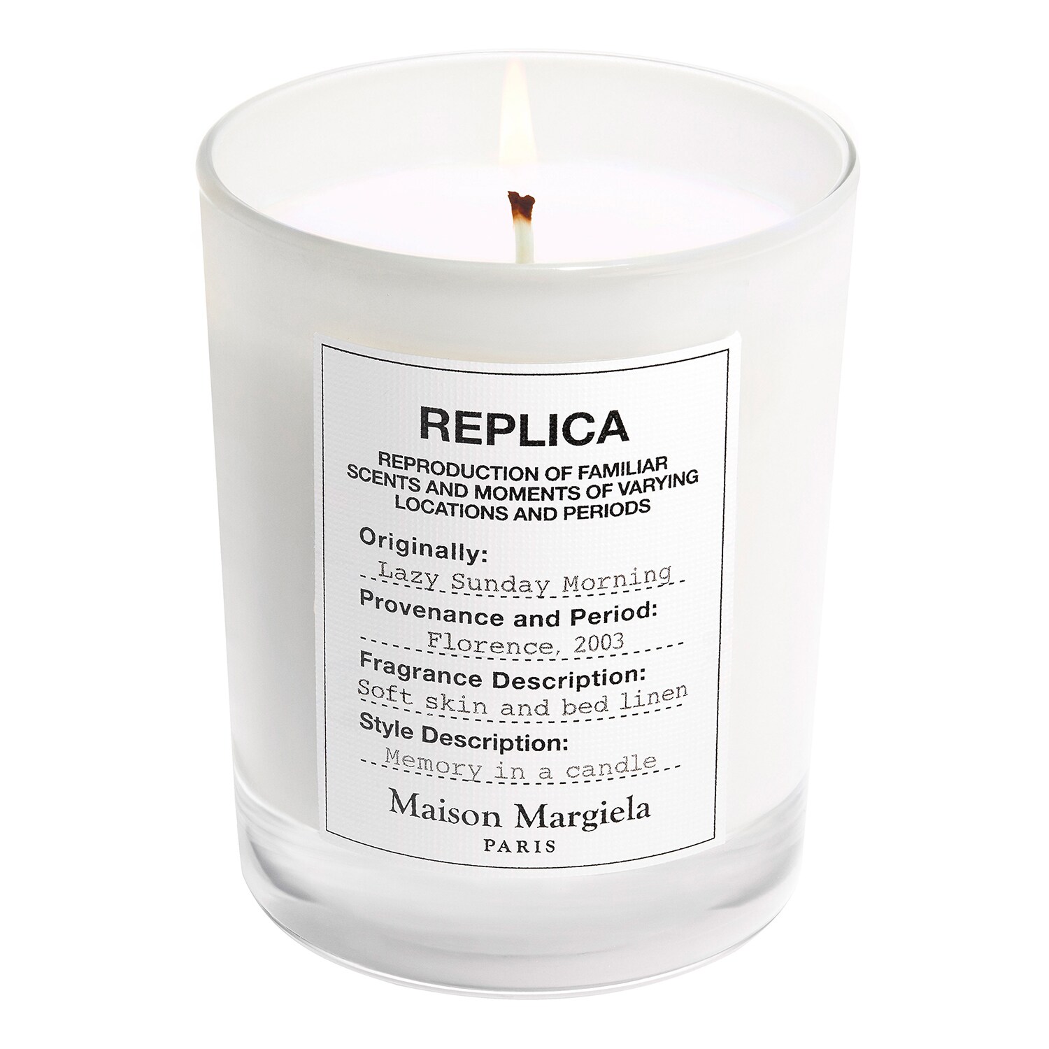 E-shop MAISON MARGIELA - Lazy Sunday Morning - Vonná svíčka