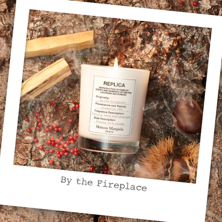 REPLICA By The Fireplace - Bougie Parfumée boisée épicée