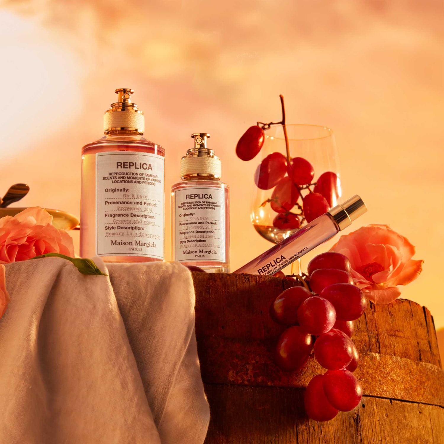 香水(ユニセックス) Maison Margiela REPLICA On A Date 100ml Maison Margiela Replica On a Date Eau de Toilette (30-100ml
