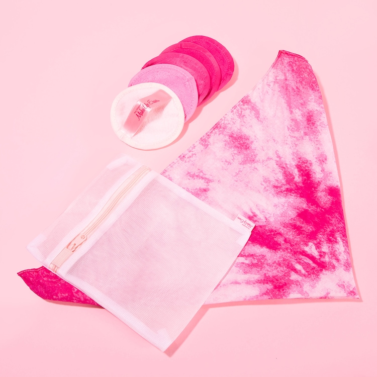 Kit de 5 serviettes démaquillantes réutilisables