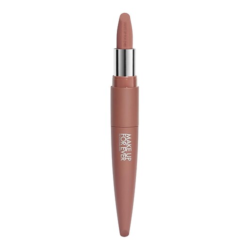 Make Up For Ever - Pomadka Rouge Artist Velvet Nude — Matowa Aksamitna Pomadka Do Ust - Rouge Artist Velvet Nude 105 - Dla Kobiet