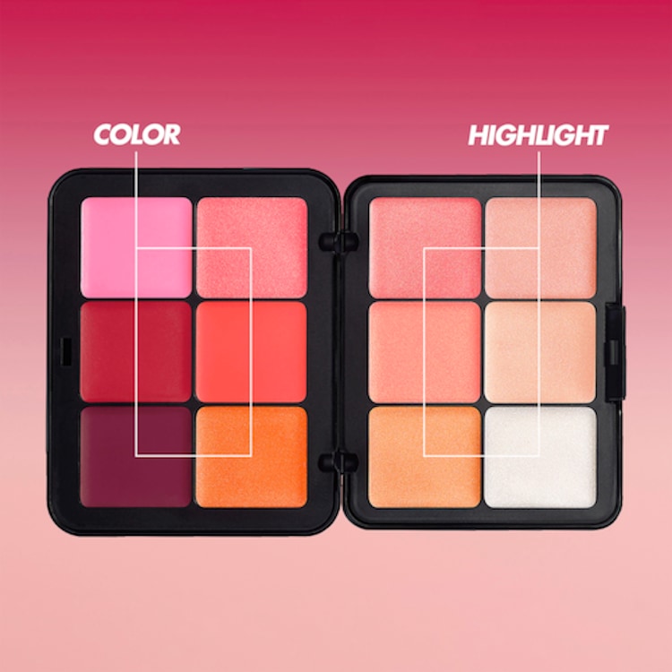 HD Skin Blush & Glow - Palette Blush & Highlighter Crème