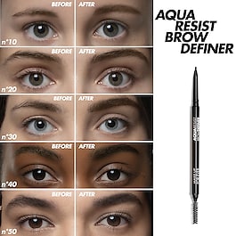 Aqua Resist Brow Definer - Matita per sopracciglia 24 ore Micro Precision