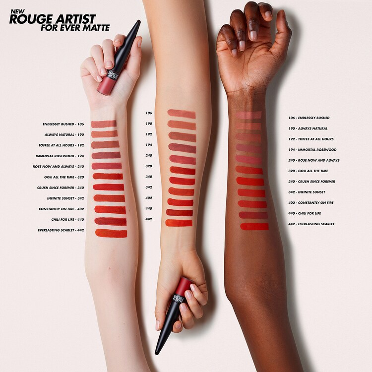 Rouge Artist For Ever Matte - Długotrwała matowa pomadka w płynie