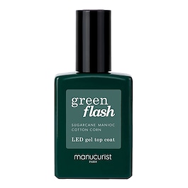 Nagellack Green Flash - Semi-permanenter Nagellack Top Coat