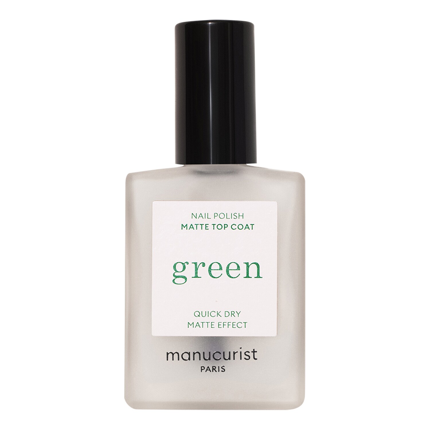 MANUCURIST - Zelená – Top Coat Mat