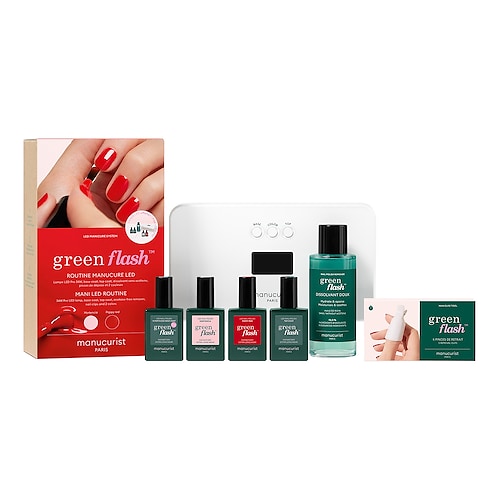 MANUCURIST - Green Flash – Pro Kit Hortencia & Poppy Red
