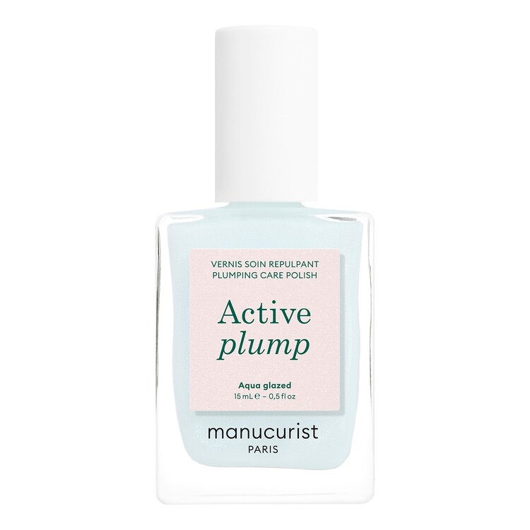 Active Plump Aqua Glazed - Vårdande plumpande nagellack