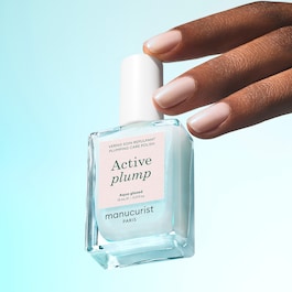 Active Plump Aqua Glazed - Vernis soin repulpant aux reflets bleu holographique