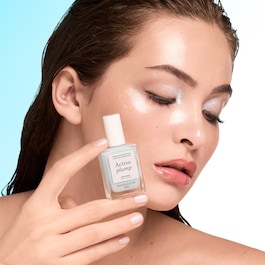 Active Plump Aqua Glazed - Vernis soin repulpant aux reflets bleu holographique